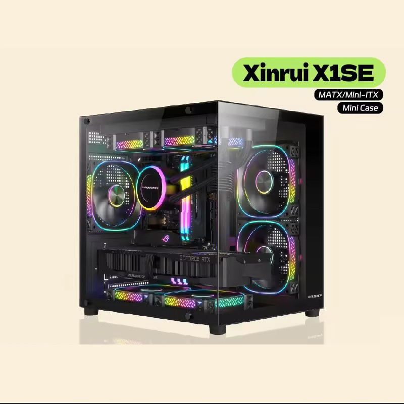 Pc Gaming Dell - G-PARTNERS Xinrui X1SE MATX Mini-ITX PC