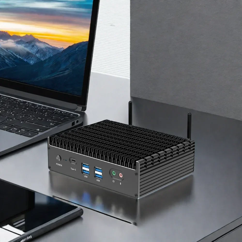 NEW Fanless Mini Gaming PC Bar - Pc Gaming I3 ulasan dan harga