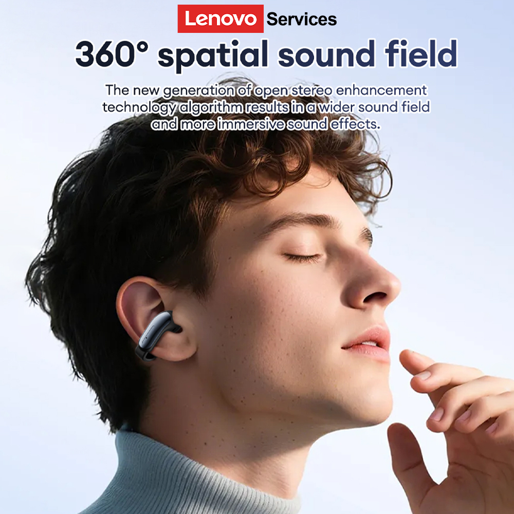 Lenovo LES-108 Bone Conduction - Headset Stand ulasan dan harga