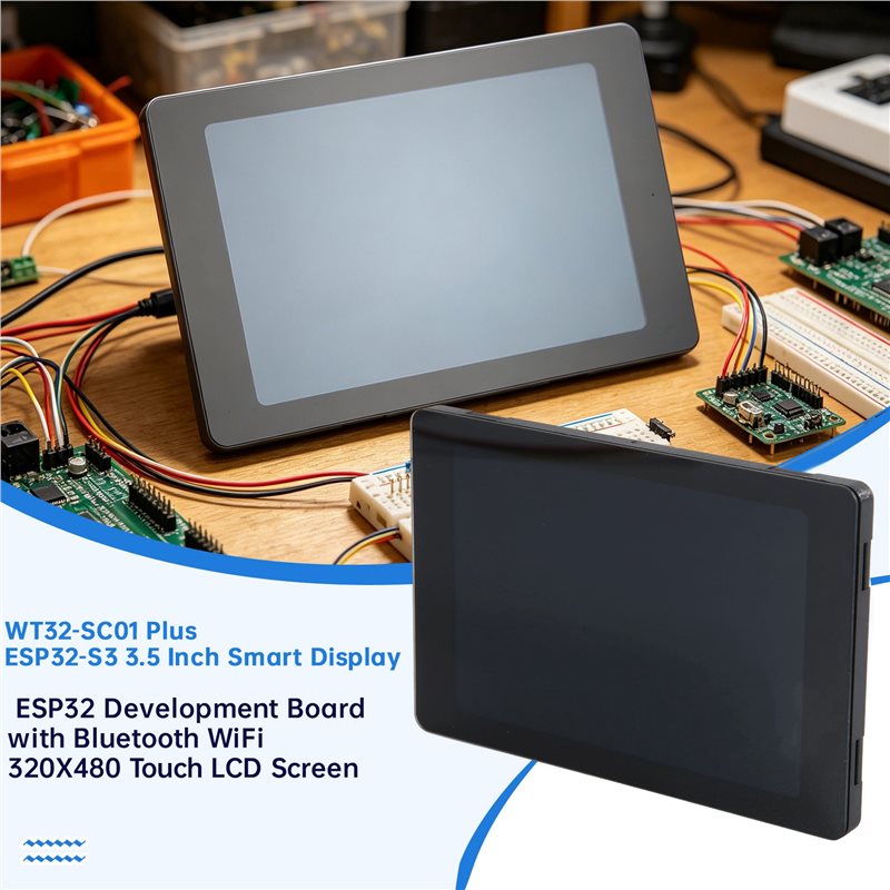 [ABDH] WT32-SC01 Plus ESP32-S3 - Dual Monitor Arm ulasan dan harga