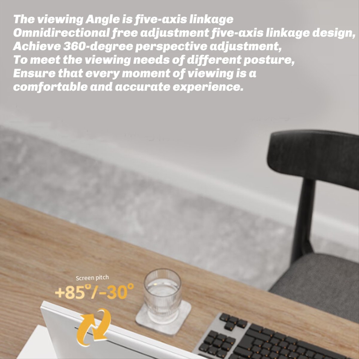 A55T F160 Desktop Spring Monit - Dual Monitor Arm ulasan dan harga