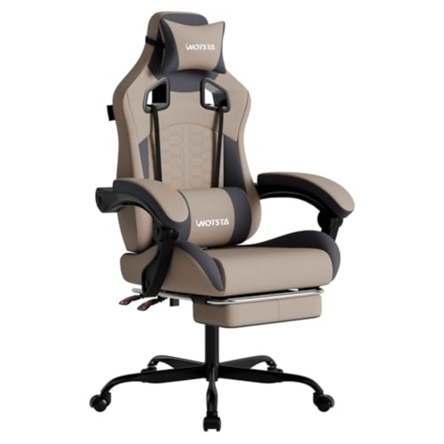 Gaming Chair with Massage, Erg - Pc Gaming Gaming ulasan dan harga