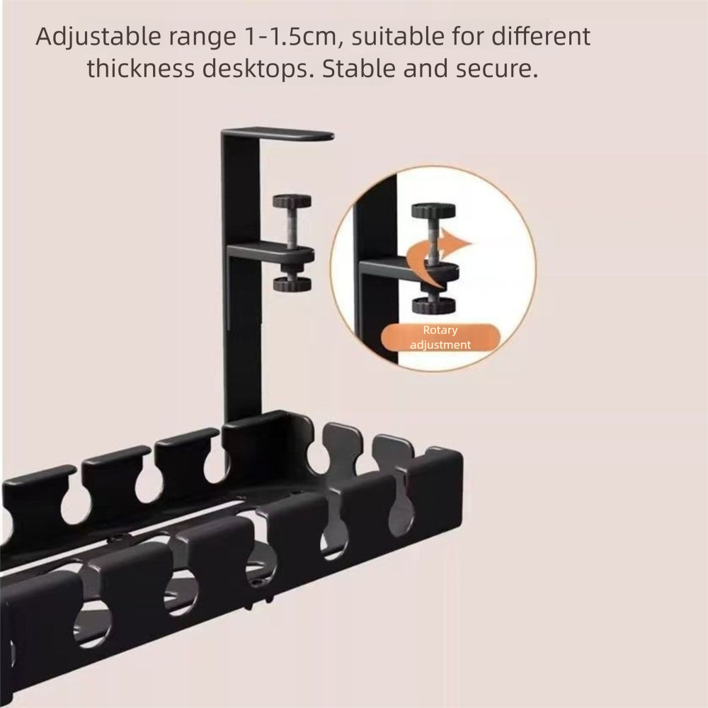 Extendable Under Desk Cable Ma - Desk Cable Organizer ulasan dan harga