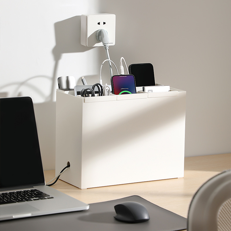 Data Cable Storage Box Wire Or - Desk Cable Organizer ulasan dan harga