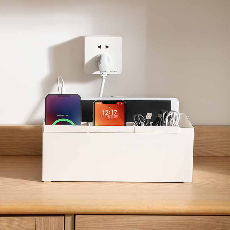 Data Cable Storage Box Wire Or - Desk Cable Organizer ulasan dan harga
