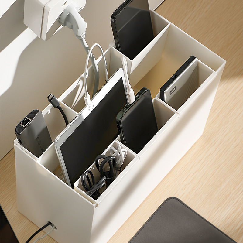 Data Cable Storage Box Wire Or - Desk Cable Organizer ulasan dan harga