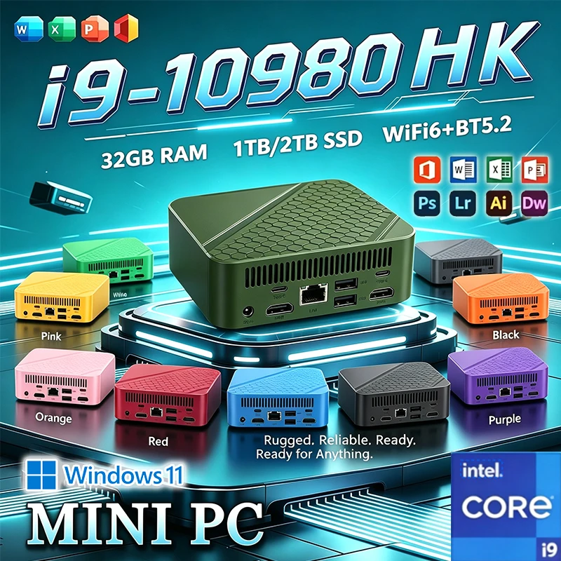 Mini PC gaming Intal Core i9 1 - Pc Gaming I3 ulasan dan harga