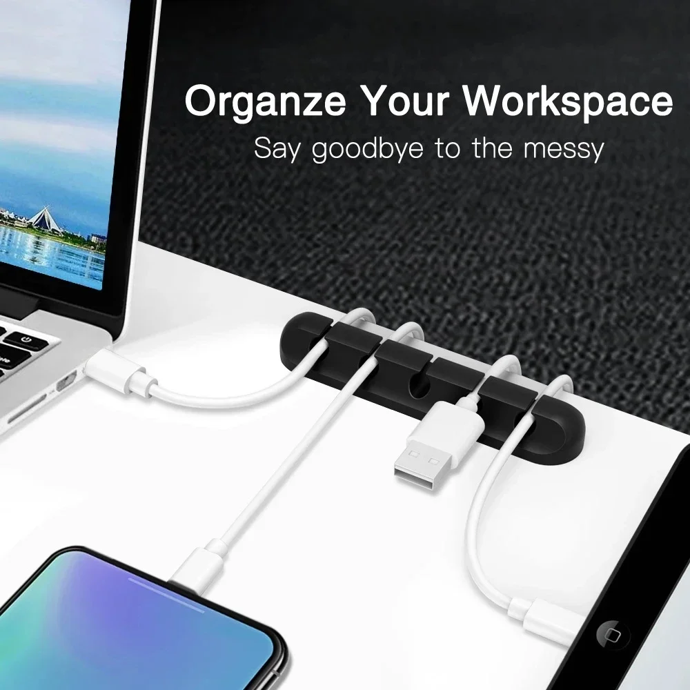 Adhesive Cable Holder Cord Cli - Desk Cable Organizer ulasan dan harga