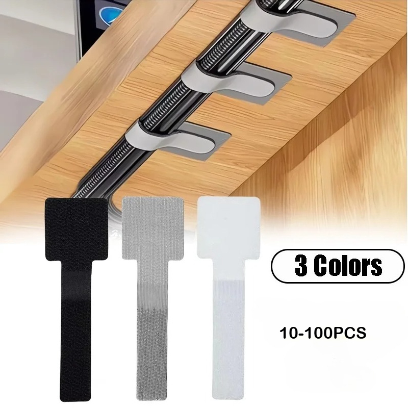 New Reusable Cable Ties Velcro - Desk Cable Organizer ulasan dan harga