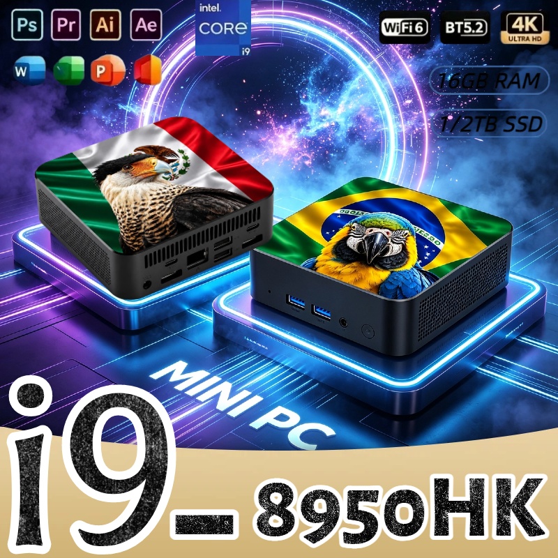 Mini PC Core i9-8950HK 16GB RA - Pc Gaming Gaming ulasan dan harga
