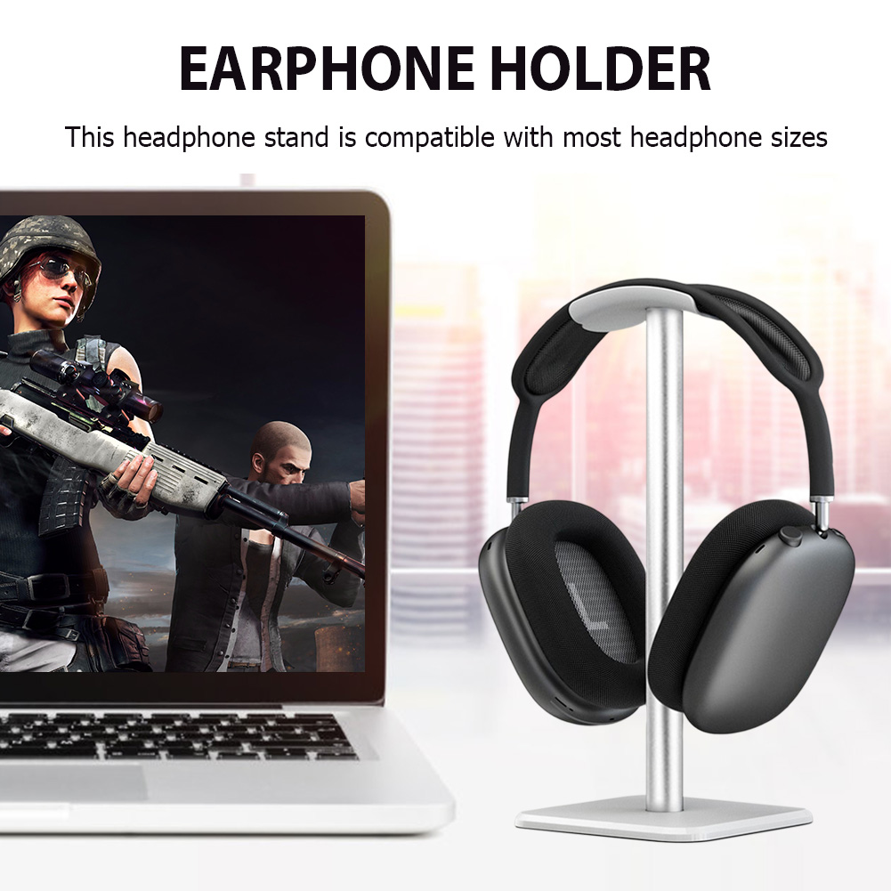 Headphone Holder Rack Aluminiu - Headset Stand ulasan dan harga
