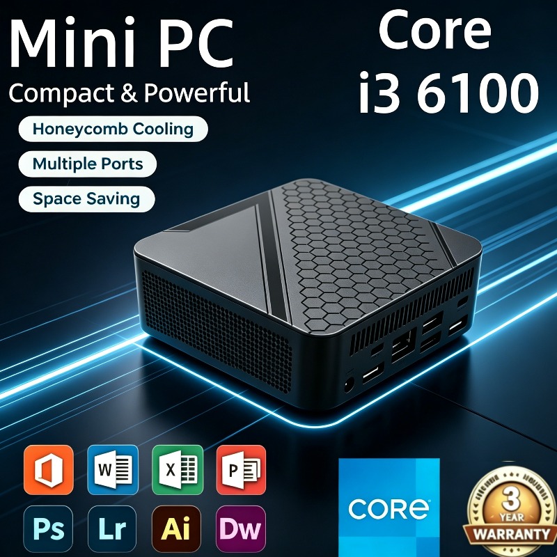 Core i3-6100  Portable High-Pe - Pc Gaming I3 ulasan dan harga