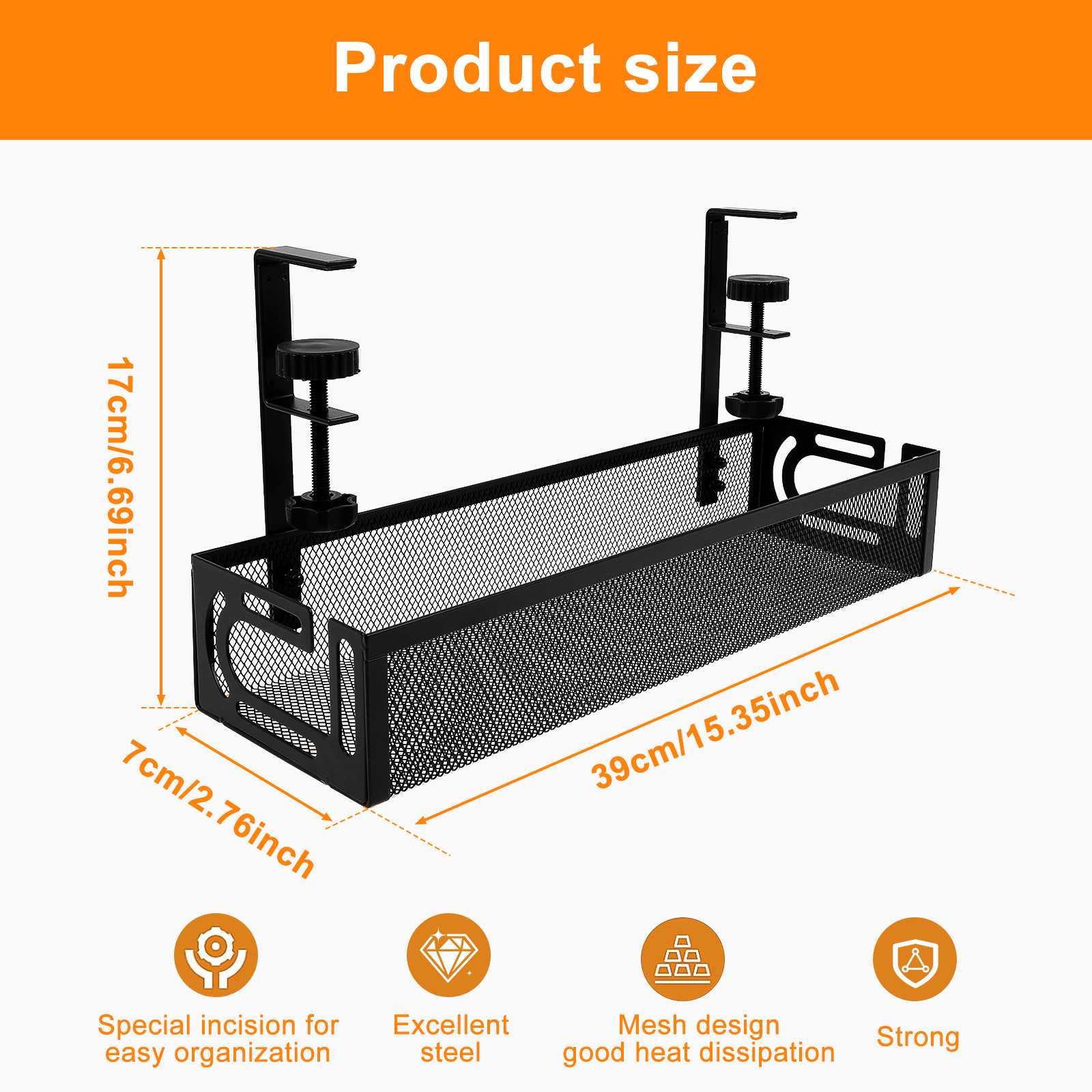 Under Desk Cable Management Tr - Desk Cable Organizer ulasan dan harga