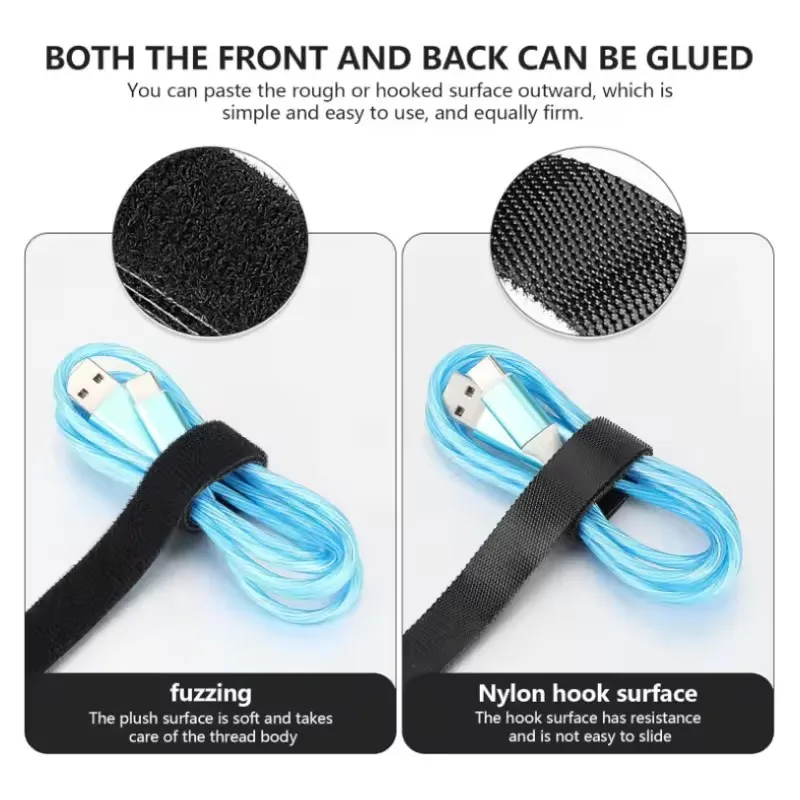1/5M Cable Manager Data Cable  - Desk Cable Organizer ulasan dan harga