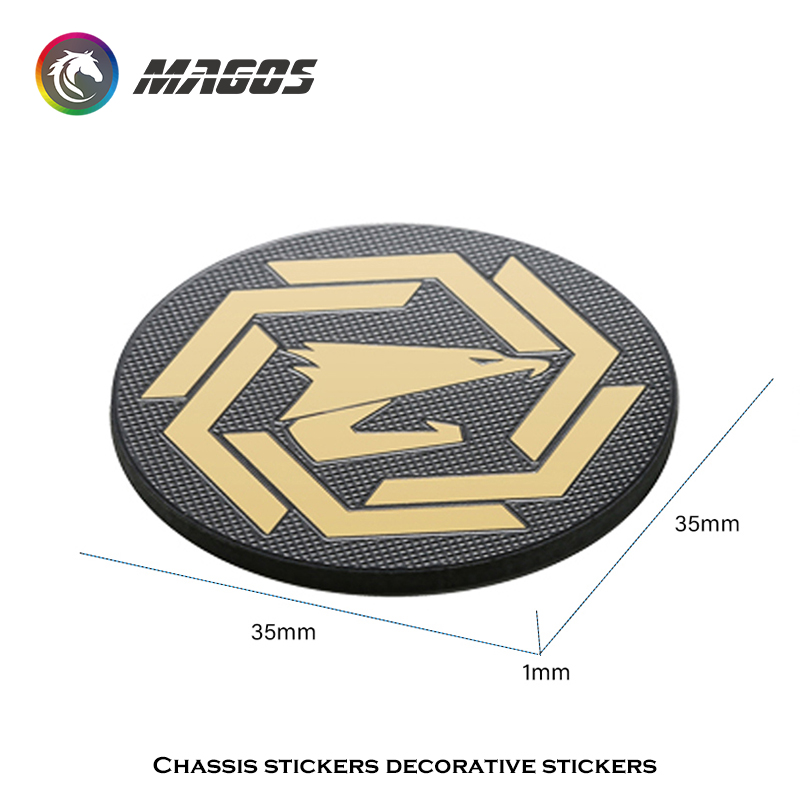 Computer Case Fan Metal Sticke - Pc Gaming Quotes ulasan dan harga
