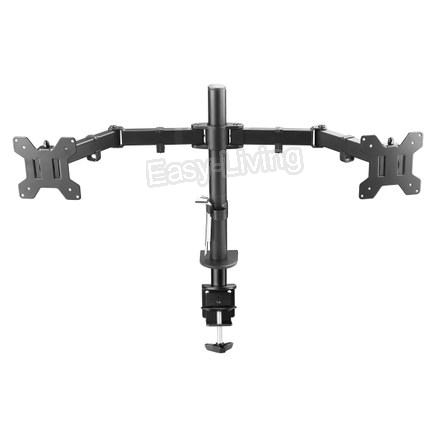 MS02 Desktop Clamping Full Mot - Dual Monitor Arm ulasan dan harga