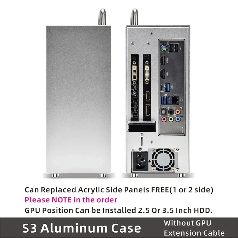 S3 ITX aluminum 5 litre PC gam - Pc Gaming Rtx 3060 ulasan dan harga