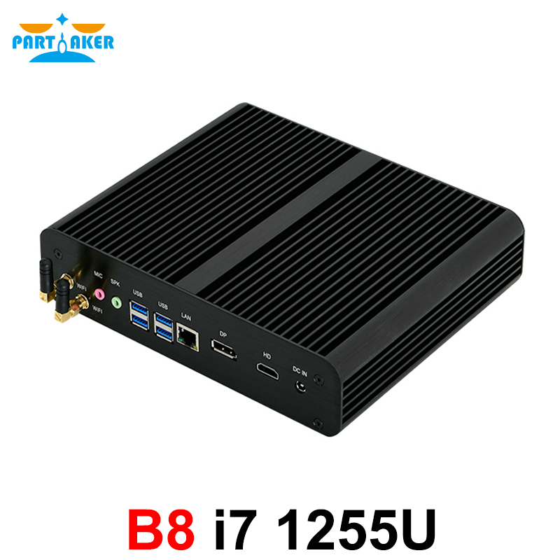 Partaker B8 Fanless Mini PC In - Pc Gaming On Wifi ulasan dan harga