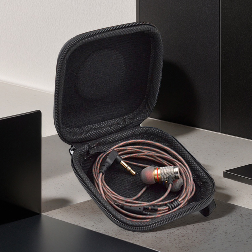 1-10PCS KZ Earphones Case PU L - Headset Stand ulasan dan harga