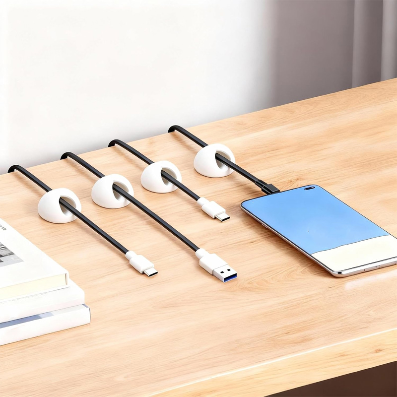 6/10/18-Piece Cable Organizer  - Desk Cable Organizer ulasan dan harga
