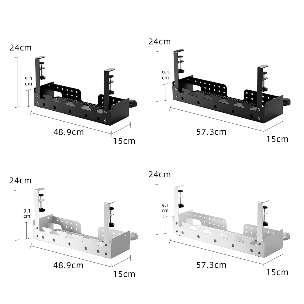 No Drill Under Desk Cable Mana - Desk Cable Organizer ulasan dan harga