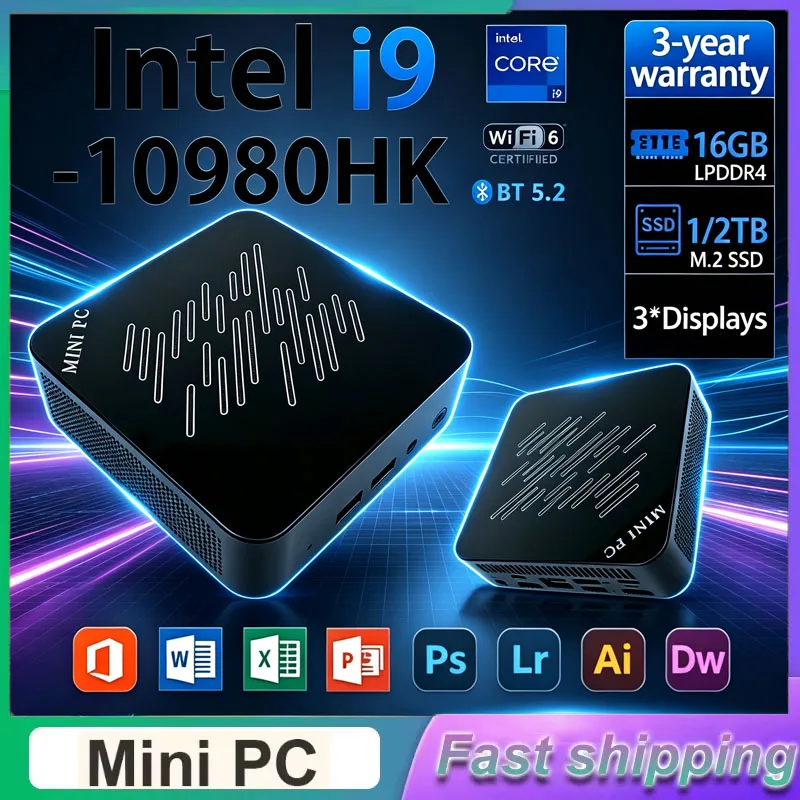 2026 Mini Gaming PC Intel i9-1 - Pc Gaming I3 ulasan dan harga