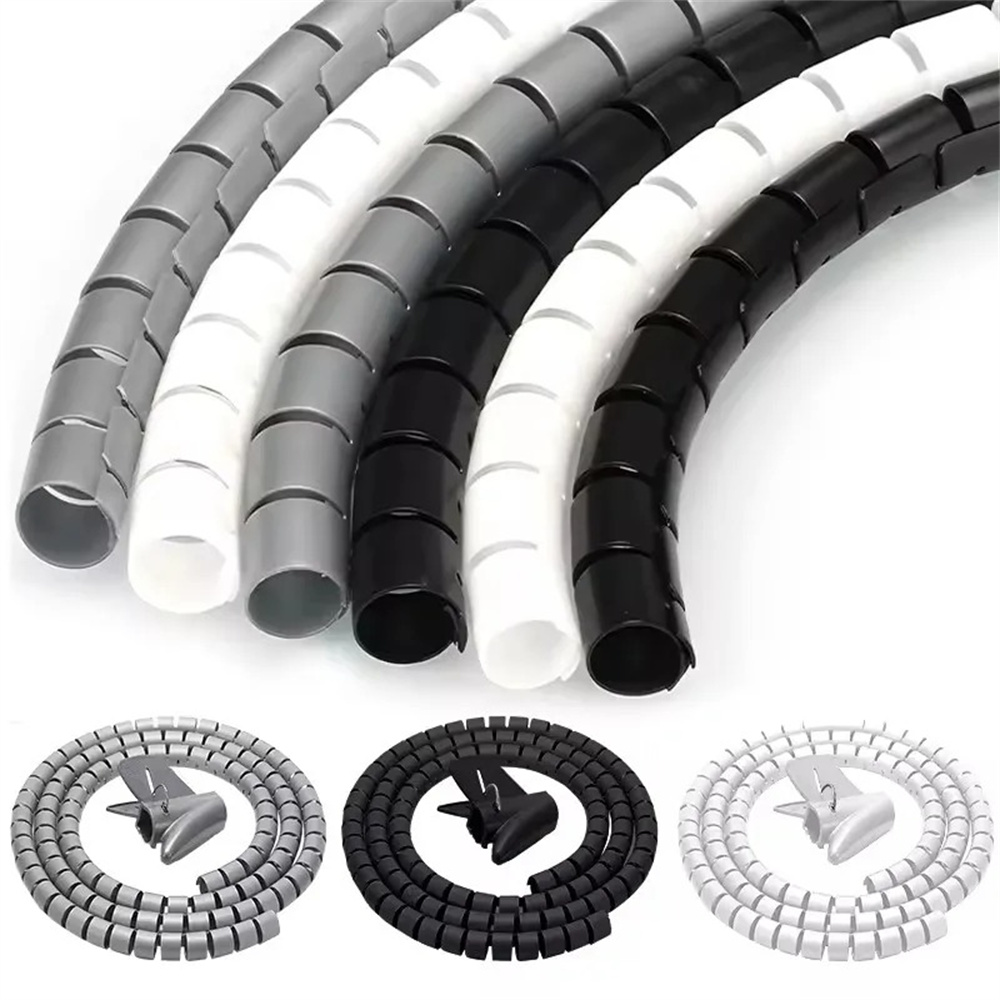 2M Flexible Spiral Cable Organ - Desk Cable Organizer ulasan dan harga