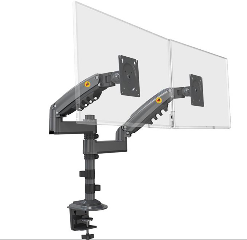 NB New H180 Full Motion 17'-27 - Dual Monitor Arm ulasan dan harga