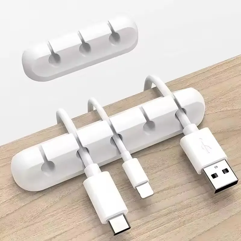 Silicone USB Cable Organizer U - Desk Cable Organizer ulasan dan harga