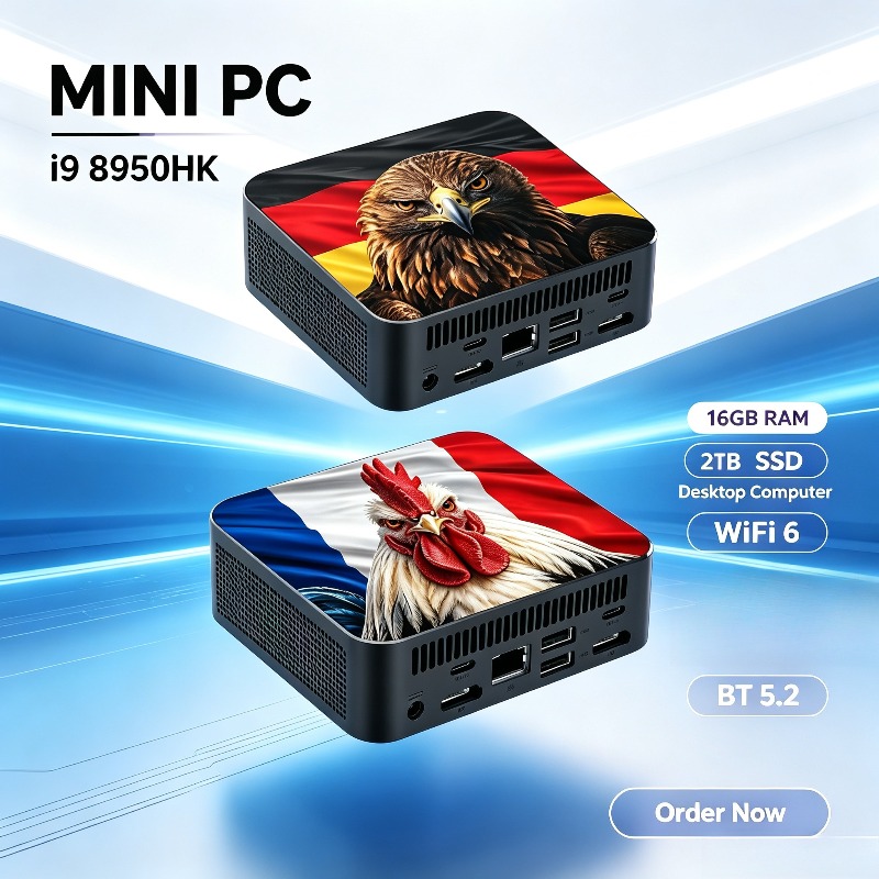 Intel i9 8950HK 2026 Mini Desk - Pc Gaming Gaming ulasan dan harga