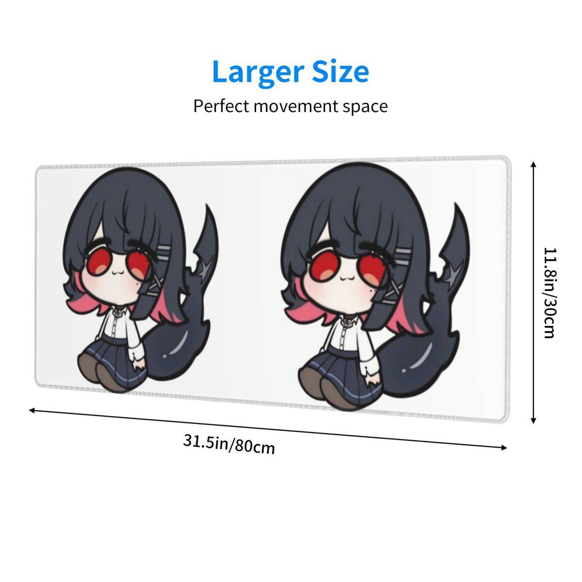 Large Mouse Pad Anime Zenless  - Pc Gaming Zone ulasan dan harga